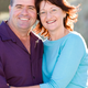 A healthy Michael Haige and his wife, six months before his courageous struggle with health insurance began.